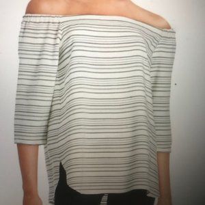 Bailey 44 Off the Shoulder Striped Top
